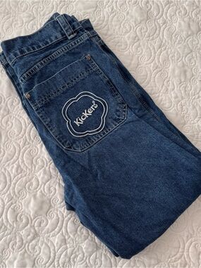 Kickers Retro Skater Denim Blue Jeans Size 32